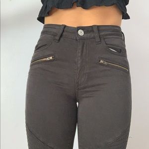 American Eagle black High Waisted Jeggings